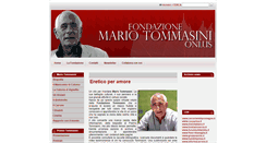 Desktop Screenshot of mariotommasini.it